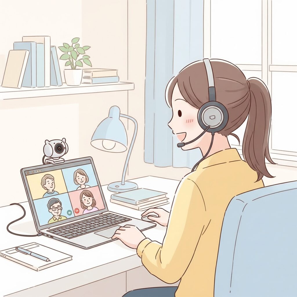 【オンライン会議で差がつく!】Webカメラ&マイクの選び方。肌が綺麗に見えるモデルも紹介! 34 【オンライン会議で差がつく!】Webカメラ&マイクの選び方。肌が綺麗に見えるモデルも紹介! Gemini Generated Image j44szqj44szqj44s scaled