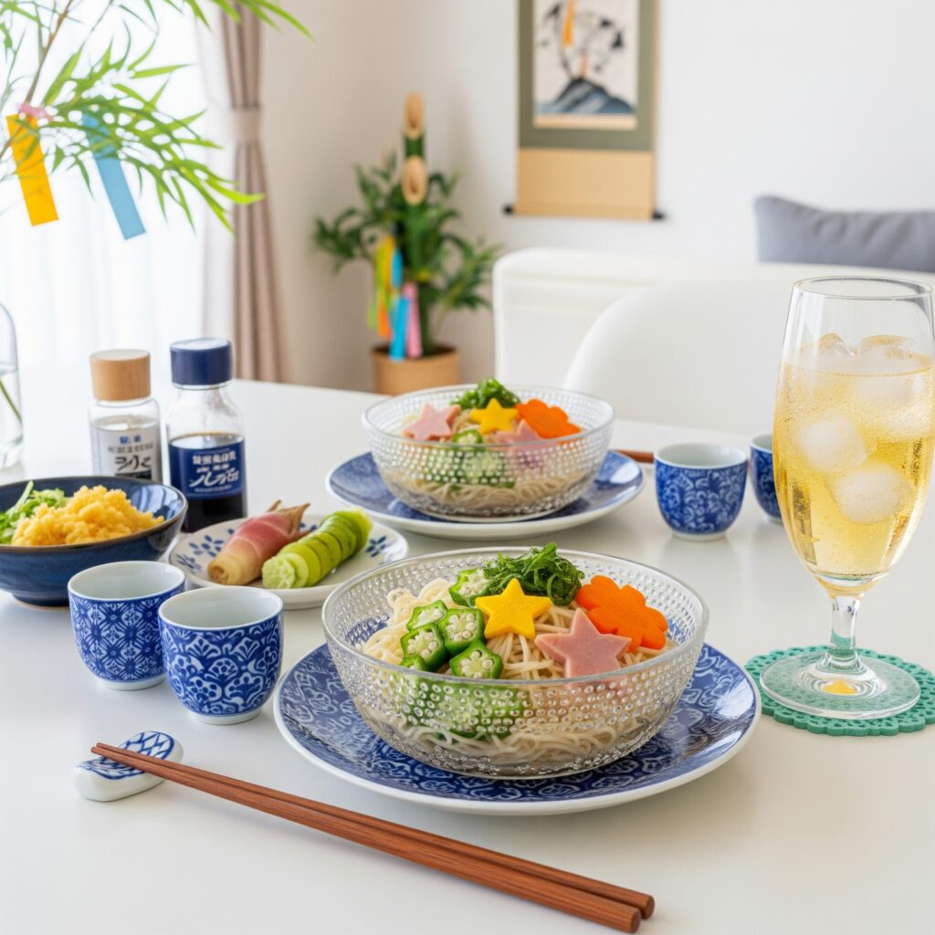 おうちで七夕!簡単「映える」そうめん&キラキラデザート 34 おうちで七夕!簡単「映える」そうめん&キラキラデザート Gemini Generated Image 6ek7j16ek7j16ek7 scaled