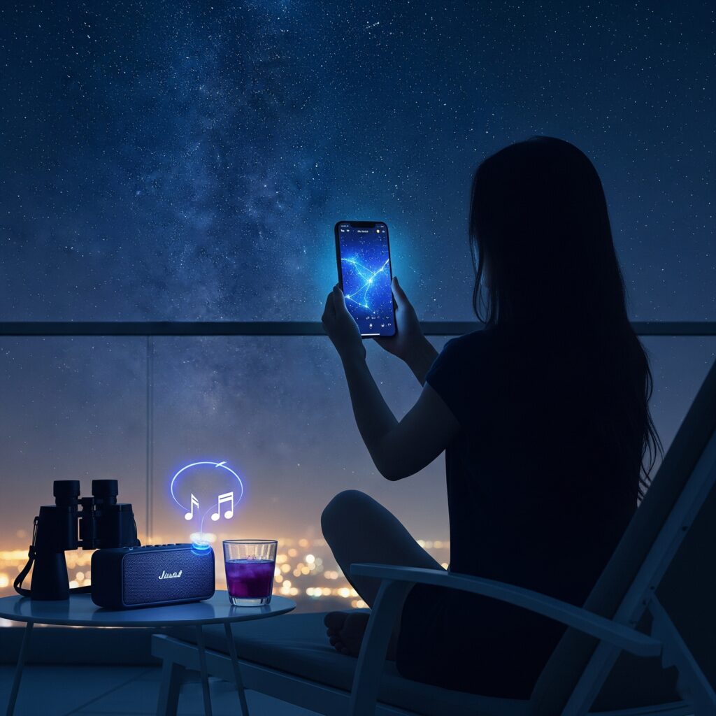 スマホで簡単！七夕の夜空を楽しむ天体観測アプリ＆グッズ Gemini Generated Image y051p5y051p5y051 scaled
